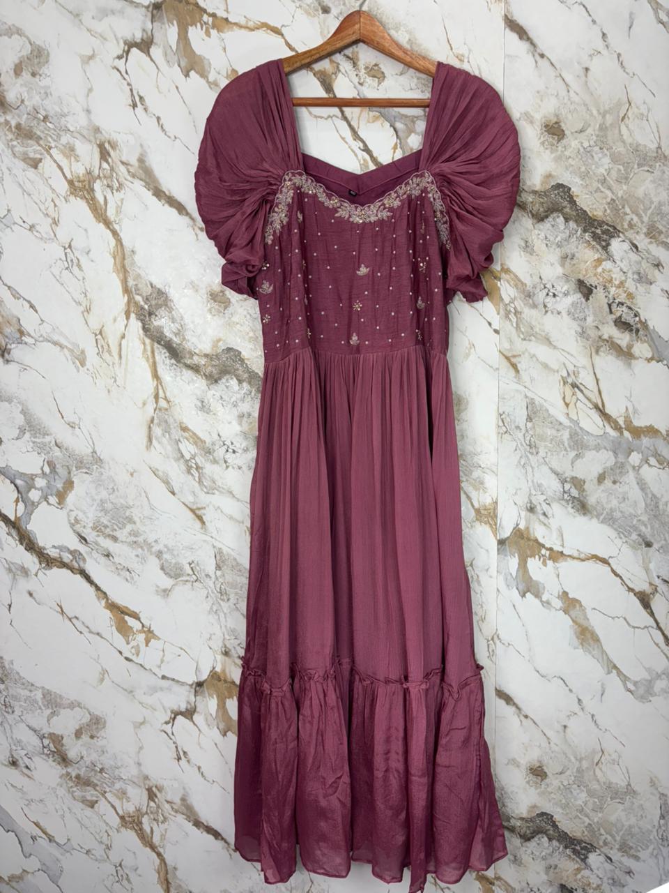 Puff Sleeve party frock