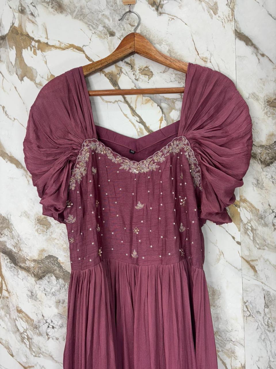 Puff Sleeve party frock