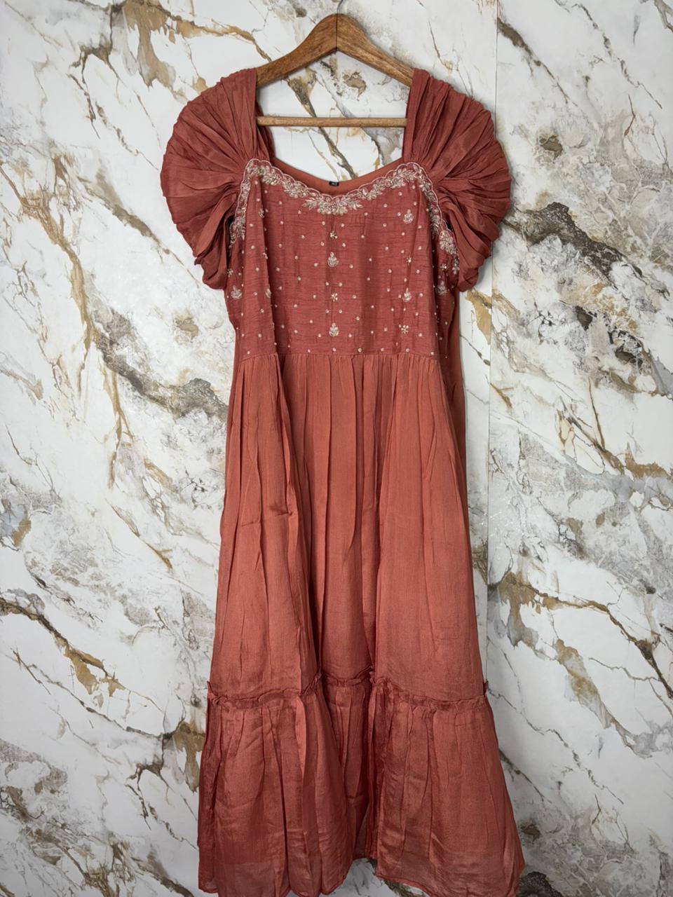 Puff Sleeve party frock