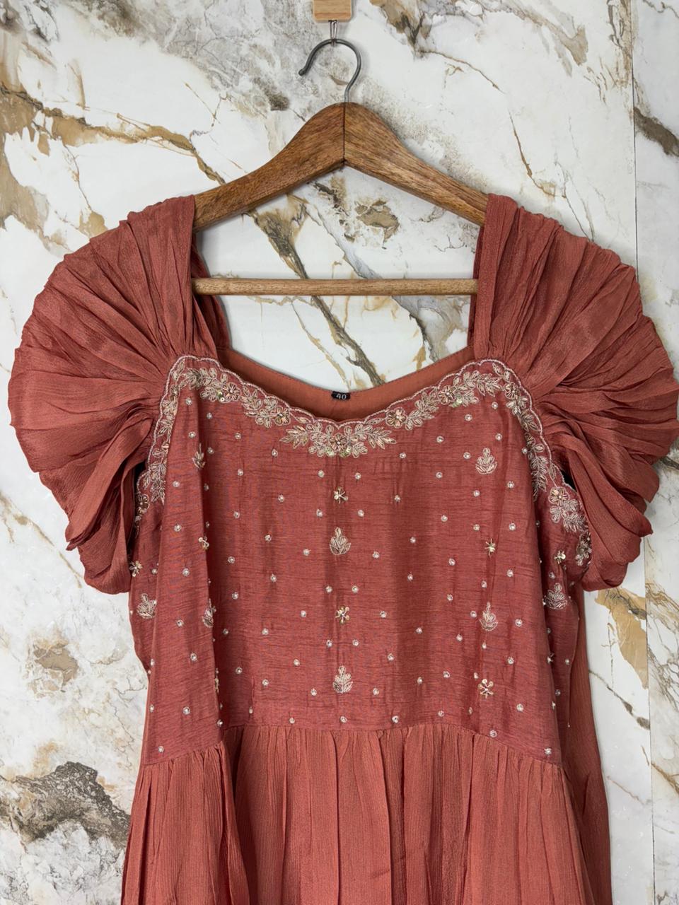 Puff Sleeve party frock