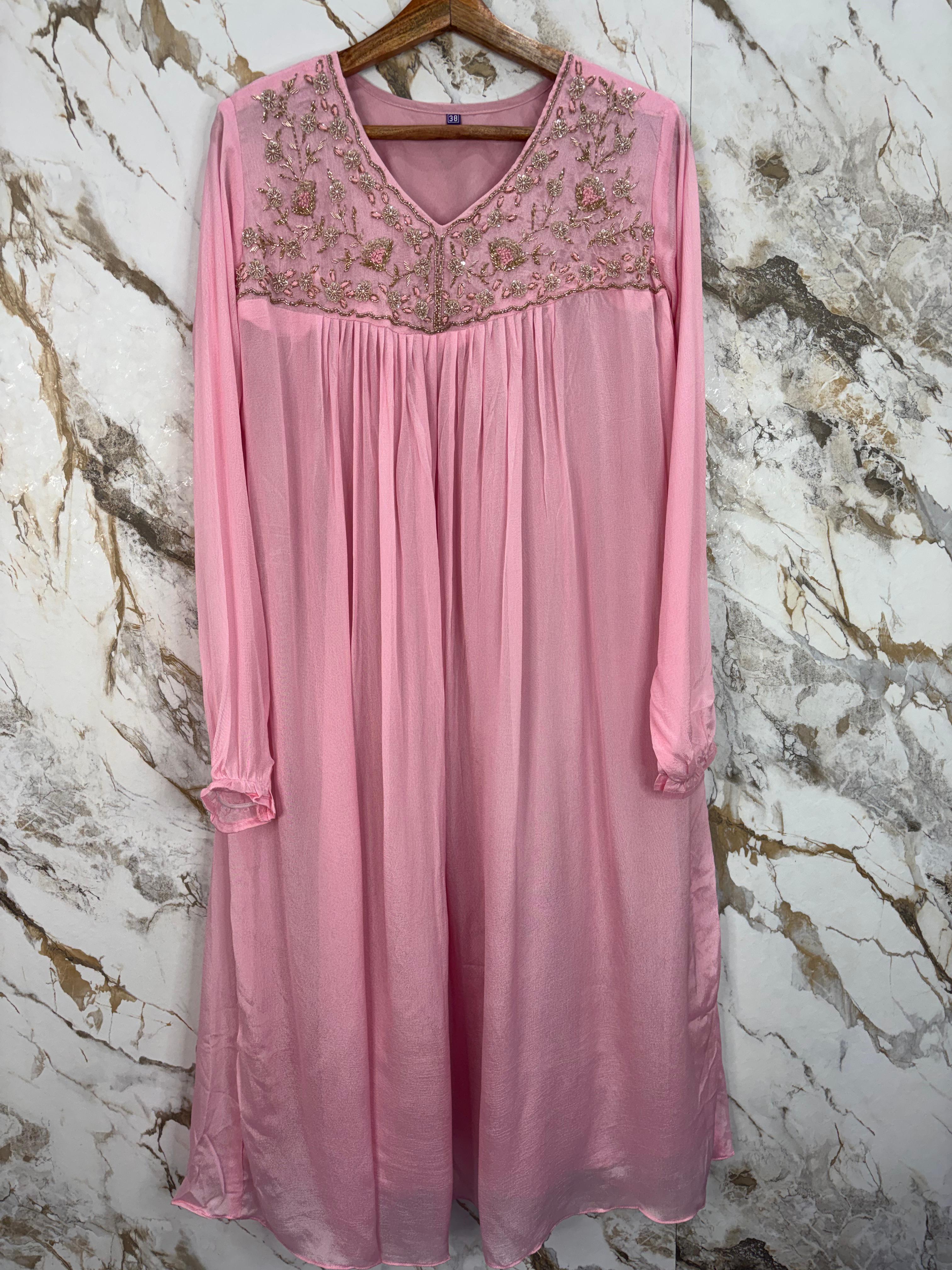 chinnon full hands party frock